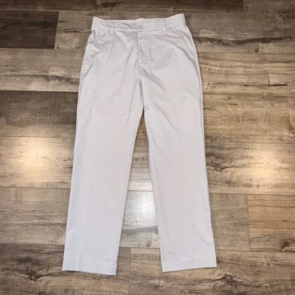 Nike Dri Fit Golf Pants Mens 30x30 Gray Stretch Athletic Performance - Picture 2 of 7